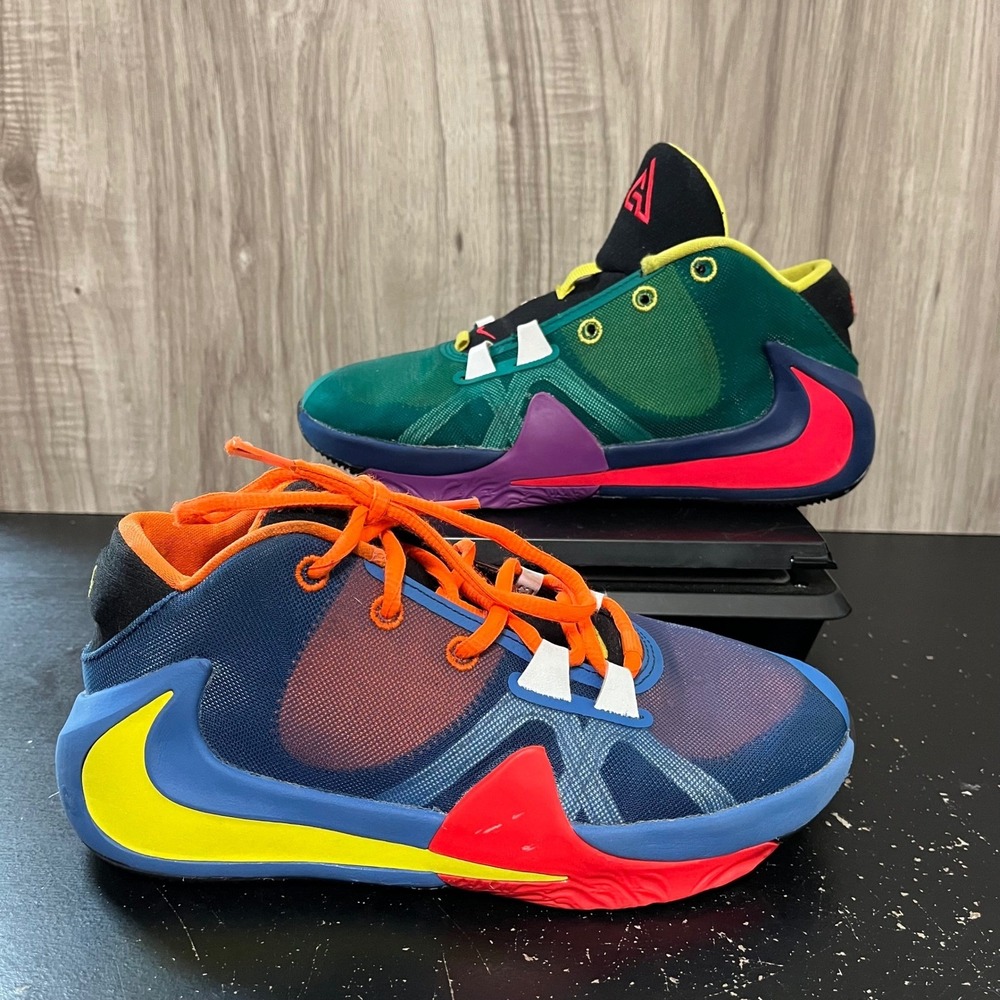 Nike Giannis Immortality 2 GS Multicolor Basketball Sneakers 4.5Y  CU1486-800